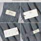 Folding Umbrella Real Wood Handle Herringbone Classic Black