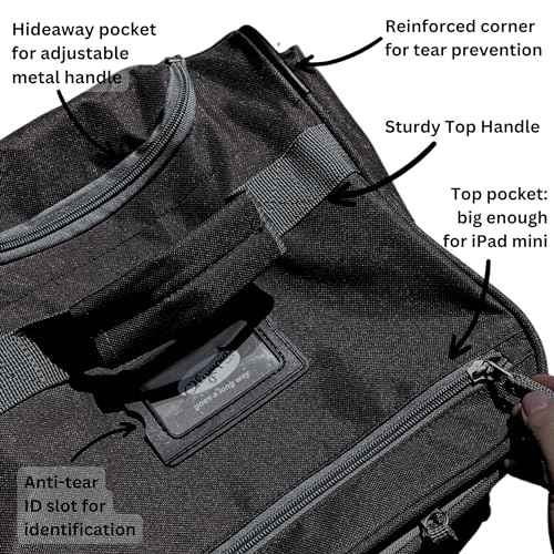 22 inch Carry On 8 Pockets Wheeled Rolling Duffel Bag Water Resistant Luggage Lightweight Travel Suitcase with Retractable Handle