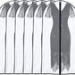 Garment Bags for Hanging Clothes 24'' x 48'' (Set of 6) Suit Covers for Closet Garment Bag Suit Cover for Suits Jacket Dresses Clothes Storage [Upgraded Version]