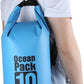 Dry Bag Waterproof Backpack 5L/10L/20L/30L Roll Top Waterproof Bag,Floating Dry bags for Kayaking,Swimming,Boating,Camping,Beach.