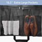 8" Gusseted Heavy Duty Garment Bags for Travel 43"" Suit Bags for Closet Storage Hanging Clothes Bag with Pockets Mens Suit Holder for Shirts