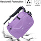 MOSISO Camera Backpack, DSLR/SLR/Mirrorless Photography Camera Bag 15-16 inch Waterproof Hardshell Case with Tripod Holder&Laptop Compartment Compatible with Canon/Nikon/Sony, Purple