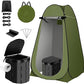Portable Toilet Kit, Camping Toilet with Pop-Up Privacy Tent Toilet Bags, Washable Portable Outdoor Showers Changing Rooms