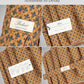 Folding Umbrella Lux Hardwood Handle Pimlico Mustard Navy