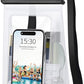 Large Waterproof Phone Pouch Floating, Universal Waterproof Phone Case for iPhone 14 Plus 13 Pro Max 12 11 Samsung S23 S22 up to 7.2'', IPX8 Water Proof Cell Phone Dry Bag for Beach Swimming