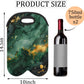 Wine Carrier Tote Personalized Bag for 2 Bottles - Neoprene Wine Bottle Holder with Carry Handle, Wine Protective Bag Insulated Bag Beer Cans Water Bottle Holder for Travel Picnic,Style16