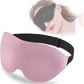 Sleep Eye Mask, 3D Eyes Mask for Sleeping, Contoured Cup Night Blindfold Eye Mask with Adjustable Strap