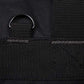 Tactical Range Duffel Heavy Duty Large Gear Duffle Durable Quality Travel Sports Gym Equipment Bag Military Molle with Lockable Zippers with US Flag Patch 33 Inch Black