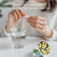 Pill Box, 3 Compartment Portable Travel Medicine Box with Mirror, Compact and Cute, Fits in Purse and Pocket, Medicine and Vitamin Organizer (Sunflowers)