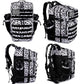 Military Tactical Backpack for Men and Women 45L Army 3 Days Assault Pack Bag Large Rucksack with Molle System White black