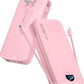 Portable Charger Power Bank, 20000mAh 22.5W USB C Fast Charging Power Bank with Built-in Cables & Wall Plug, Battery Pack with LED Display, Travel Essential Compatible with iPhone, iPad, Samsung Pink