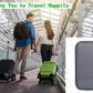 Electronic Cable Organizer Bag - Portable Travel Double Layers Electronic Digital Accessories Storage Pouch Bags for SD Card Case, USB Flash Drive,Charging Cords, USB Charger, Mini Tablet