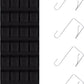 28 Mesh Pockets Hanging Shoe Organizer, Over the Door Shoe Organizer，Closet Storage Holder for Back of Door Storage Holder for Back of Door(Black)