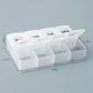 Serfeymi Weekly Pill Organizer 3 Pack Medicine Organizer Travel Pill Box 7 Day Pill Case for Purse Pill Container Pill Holder Daily Pill Boxes Organizer for Medication, Vitamin, Supplement