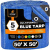 Better Blue Poly Tarp 50' x 50' (2500 Sq Ft)