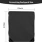10Pcs Black Drawstring Backpack Bags Sack Pack Cinch Tote Sport Bulk Storage Polyester Bag for Gym Traveling