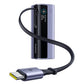 Baseus Laptop Power Bank, 20,000mAh 145W Portable Charger Built-in Retractable Cable, 4-Port PD Fast Charging Battery Bank with Smart Display, for iPhone/MacBook/Samsung/Dell/HP, and More