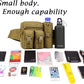 Tactical Waist Pack With Detachable Water Bottle Holder Pocket Fanny Pack & Outdoor Lumbar Bag for Hiking Travelling Climbing Cycling Camping Shopping Hunting Fishing
