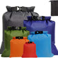 Pimoys 6 Pack Waterproof Dry Bags, Lightweight Outdoor Dry Sacks Ultimate Dry Bags for Kayaking Rafting Boating Camping (1.5L, 2.5L, 3L, 3.5L, 5L, 8L)