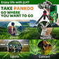 40x60 High Powered Monocular Telescope for Adults with Smartphone & Tripod