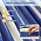 Cotton Camping Hammock Portable with Tree Straps Holds 660lbs