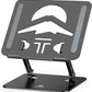 Laptop Stand Adjustable Laptop Holder for Desk, Foldable Laptop Riser Portable Computer Stand Compatible with MacBook, Lenovo, HP and All Laptops up to 15.6 inches Black