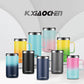 KXIAOCHEN 20oz Insulated Coffee Mug with Lid, Stainless Steel Coffee Cup, Double Wall Vacuum Coffee Tumbler with Handle, Premium Thermal Travel Coffee Mug (Black 2Pack)