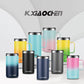 KXIAOCHEN 20oz Insulated Coffee Mug with Lid, Stainless Steel Coffee Cup, Double Wall Vacuum Coffee Tumbler with Handle, Premium Thermal Travel Coffee Mug (Silver grey)