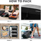 Large Packing Cubes for Travel - 5pc Large Size Travel Packing Cubes for Suitcases - Lightweight Luggage Organizer Bags - Roamly