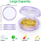 Small Pill Box, (4 Pack) Travel Pill Case Portable Daily Pill Organizer Mini Medicine Storage Container for Pocket Purse Cod Liver Oil Storage Box Earplug Case