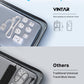 VINTAR Universal Travel Adapter Kit, 3ft Detachable Extension Cord with 4 AC Outlets & 3 USB(2 USB C), Type A/C/G/D/I/M International Power Adaptor for US to Europe UK India South Africa Japan
