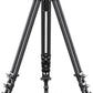Leofoto LVC-253C+BV-20 Video Tripod, Twin Leg, Integrated Bowl, Leveling Base with Handle, 3 Leg Sections, Fluid Head Set, Lever Release Clamp