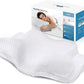 ZAMAT Adjustable Cervical Memory Foam Pillow, Odorless Neck Pillows for Pain Relief, Orthopedic Pillows for Sleeping with Cooling Pillowcase, Bed Support Pillow for Side, Back, Stomach Sleeper