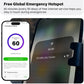 GlocalMe KeyTracker Global GPS Tracker for Luggage, Vehicles, Car, Kids, Wordwide Positioning Unlimited Distance Item Finder, Real Time Tracking with 6 Location Technologies