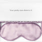 Silk Sleep Mask Light Blocking Luxury 100% Mulberry 19mm Silk Eye Mask Eye Cover Blindfold Ultra Soft Light & Comfy Anti Aging Skin Care with Travel Bag Gift Package