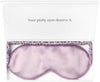 Silk Sleep Mask Light Blocking Luxury 100% Mulberry 19mm Silk Eye Mask Eye Cover Blindfold Ultra Soft Light & Comfy Anti Aging Skin Care with Travel Bag Gift Package