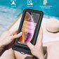 IP68 Waterproof Phone Pouch, Floating Waterproof Phone Case for iPhone 16 15 Pro Max Galaxy S24+ S23 Pixel 8 Pro with Detachable Lanyard, Cellphone Dry Bags Beach Vacation Essentials -2 Pack