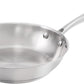 Guy Fieri's Flavortown 8" Stainless Steel Fry Pan - Premium Three-Layer Skillet, Oven-Safe up to 500F