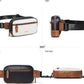 2L Fanny Packs Everywhere Belt Bag Small Fashion Crossbody Waist Pack Faux Leather Waterproof Sling Chest Bag For Women Black White
