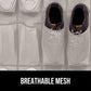 GORILLA GRIP Over the Door Shoe Organizer, 24 Large Breathable Mesh Pockets, Space Saving Hanging Storage Holder, Closet Rack Hanger Holds Up to 40 lbs, Hangs on Closets for Shoes, Accessories, Linen