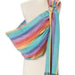 Hip Baby Wrap - 100% Soft Cotton Baby Sling Wrap - Baby Hip Carrier - Nursing Wraps for Breastfeeding, Baby Carrier Sling - Newborn to Toddler Baby Carrying Wrap, Supports 8-35 lbs - Summer Rainbow