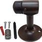 QCAA Solid Brass Door Stop, 3" Height, US10B ORB(Oil-Rubbed Bronze), Made in Taiwan, 1 Pack