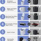 Portable Toilet Kit, Camping Toilet with Pop-Up Privacy Tent Toilet Bags, Washable Portable Outdoor Showers Changing Rooms