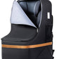 Padded Car Seat Travel Bag for Airplane with Wheels, Heavy Duty Carseat Bags for Air Travel, Rolling Gate Check Backpack and Dolly Carrier, Storage for Baby Essentials, Black
