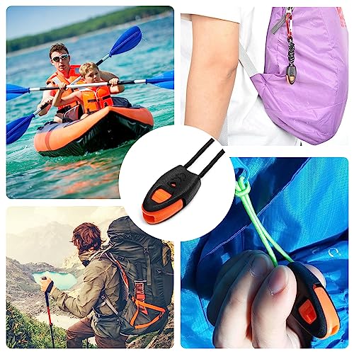 5 Pack Zipper Pull Whistles