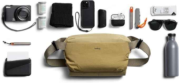 Bellroy Venture Sling 9L (large crossbody bag) - Safari