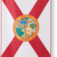 Nomadix Original Towel - Perfect for Beach, Pool, Travel, Camping, Yoga - Made with Recycled Materials - Super Absorbent - Sand Resistant - Florida State Flag - 72.5x30