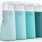 Valourgo TSA Approved Travel Bottles for Toiletries, 3.4oz Portable Leak Proof Tubes, BPA Free Refillable Accessories With Clear Toiletry Bag, Green