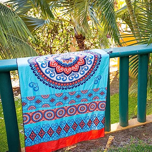 Microfiber Beach Towel for Adults with Bag