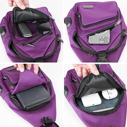 Crossbody Sling Bag Men Women